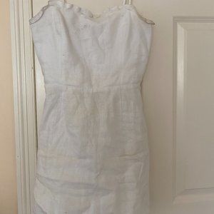 Reformation White Mini Dress